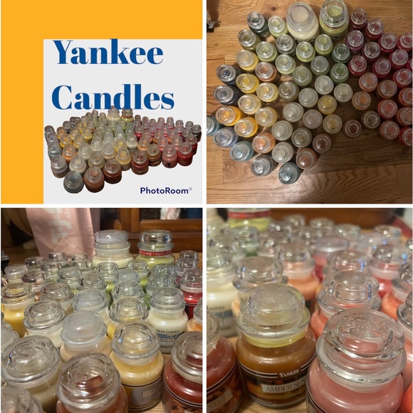YANKEE CANDLES Jars Most 3.7 oz jars. RETIRED Unused - Picture 2 of 5
